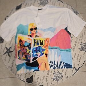 SOLD - Zara girl printed shirt